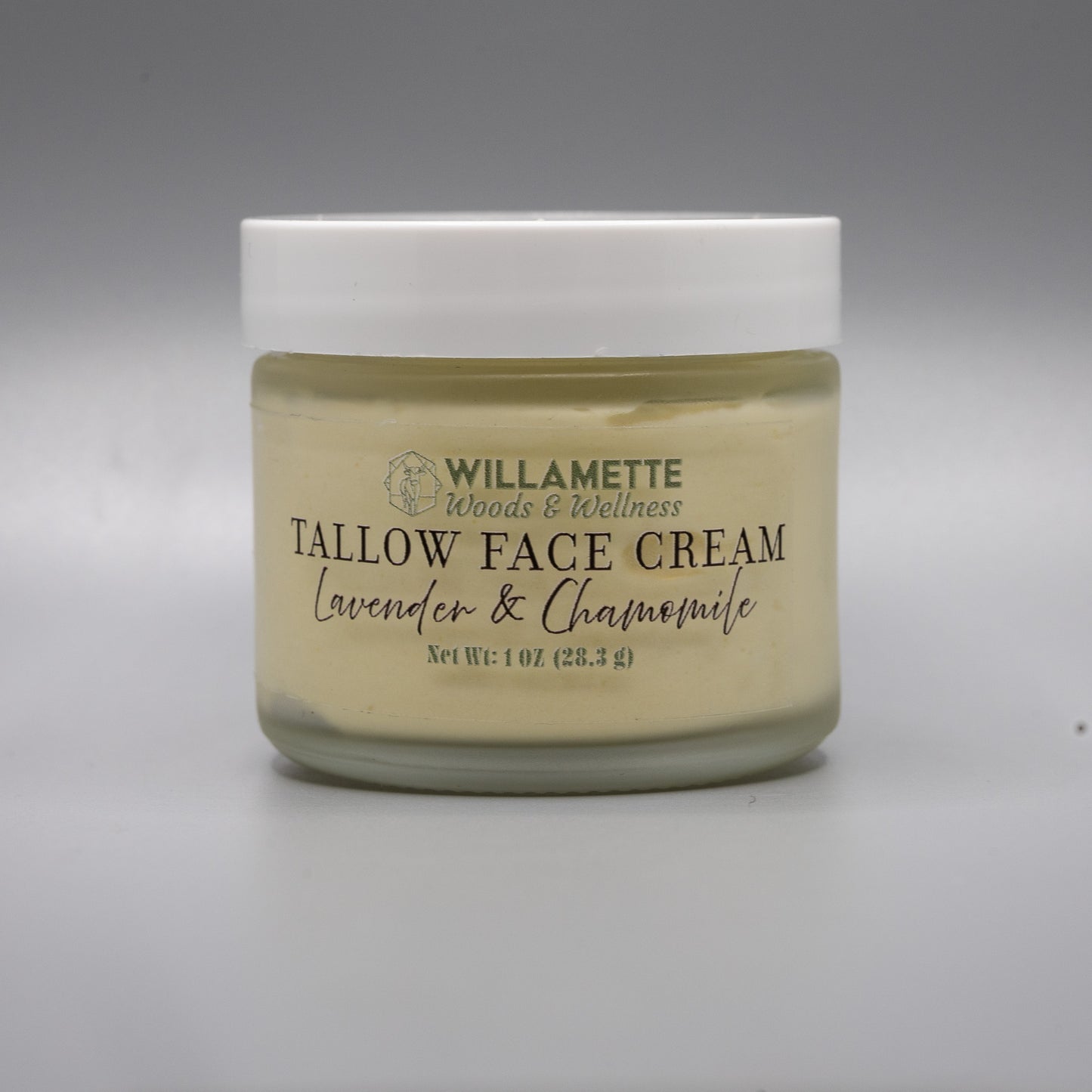 1 oz jar of tallow face cream