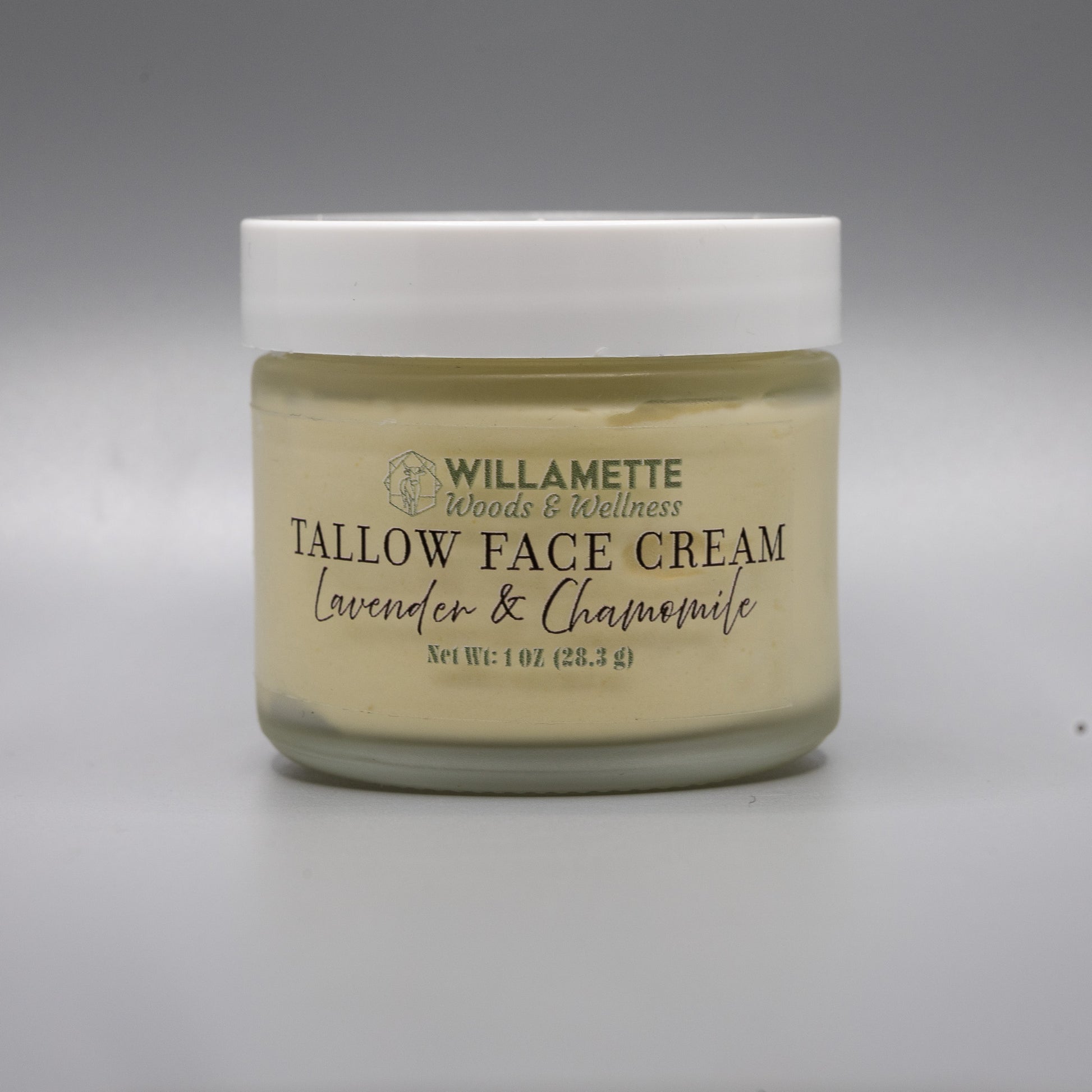 1 oz jar of tallow face cream