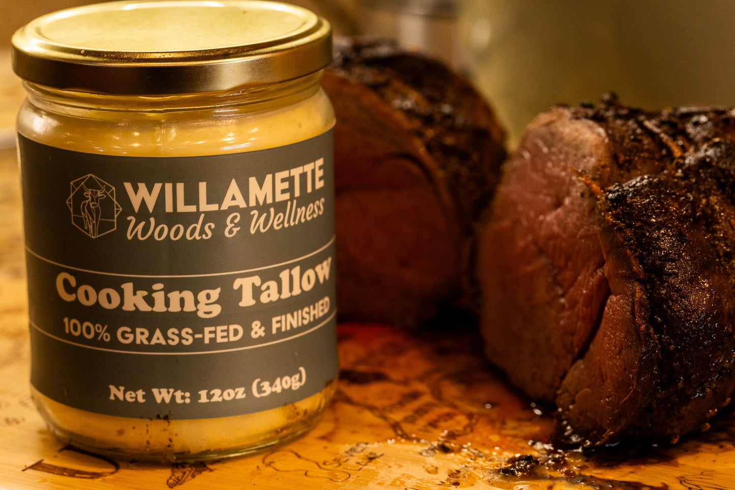 Grass-Fed & Finished Beef Tallow